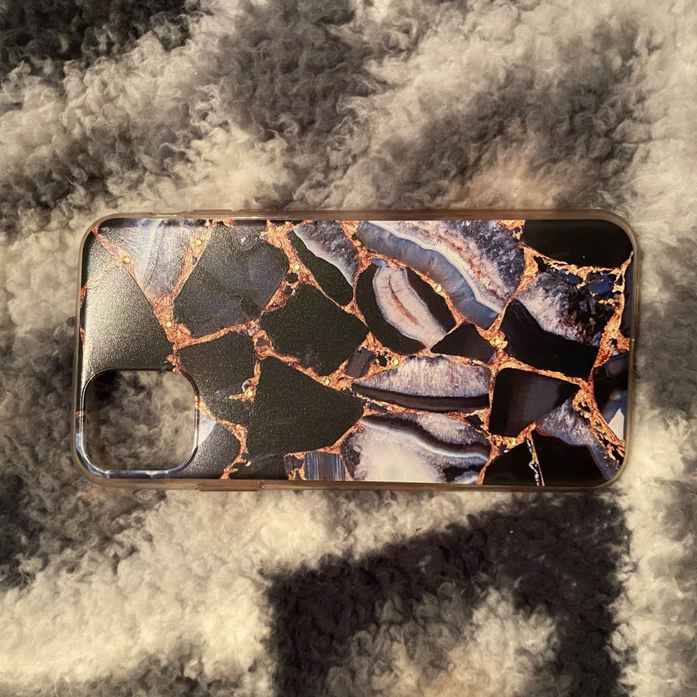 Black marble iPhone 11 Pro Max case